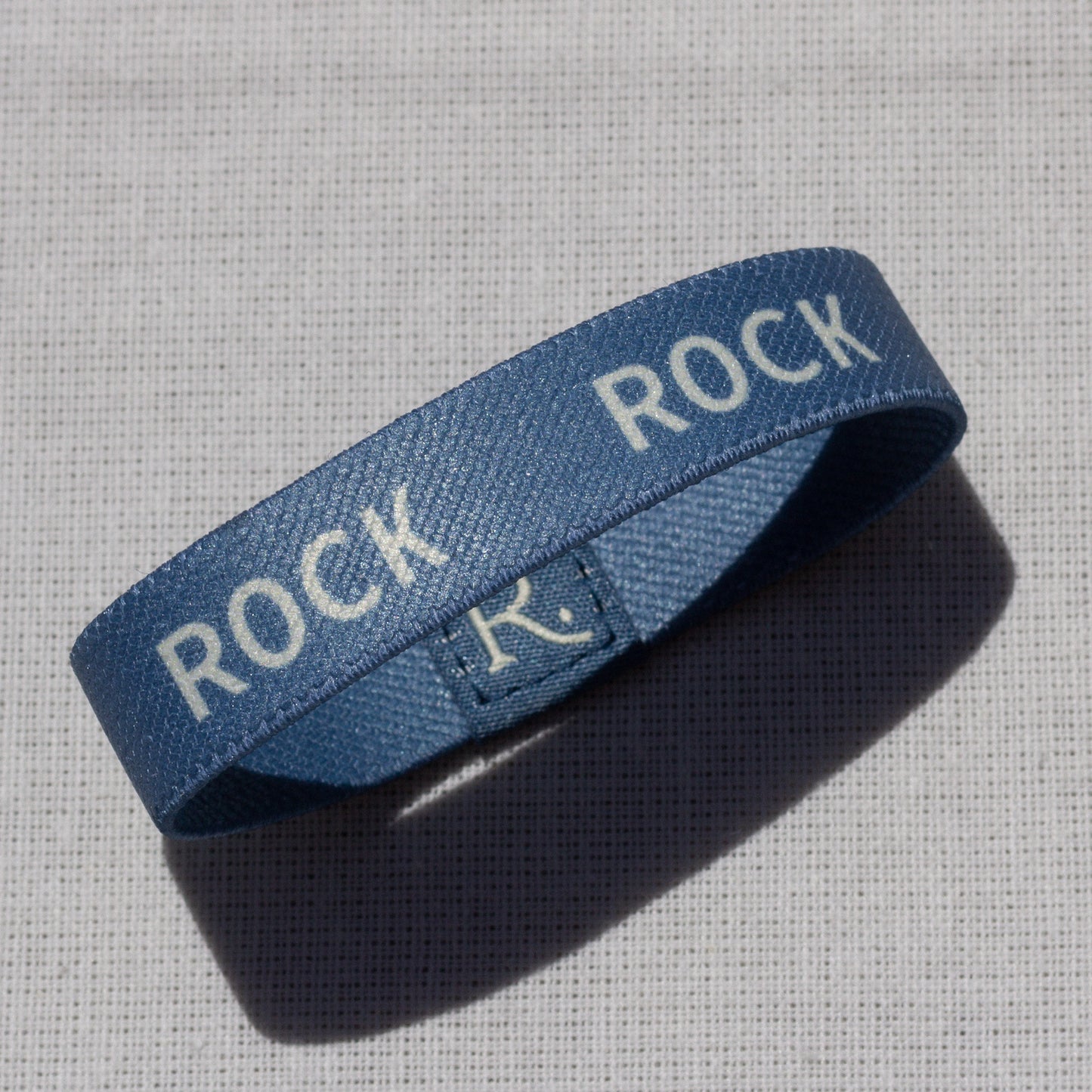 ROCK Elastic Bracelet - Blue