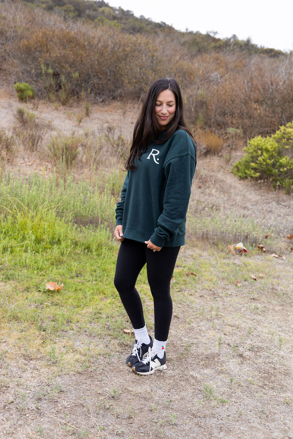 Raising Rock Values Sweatshirt - Pine Green