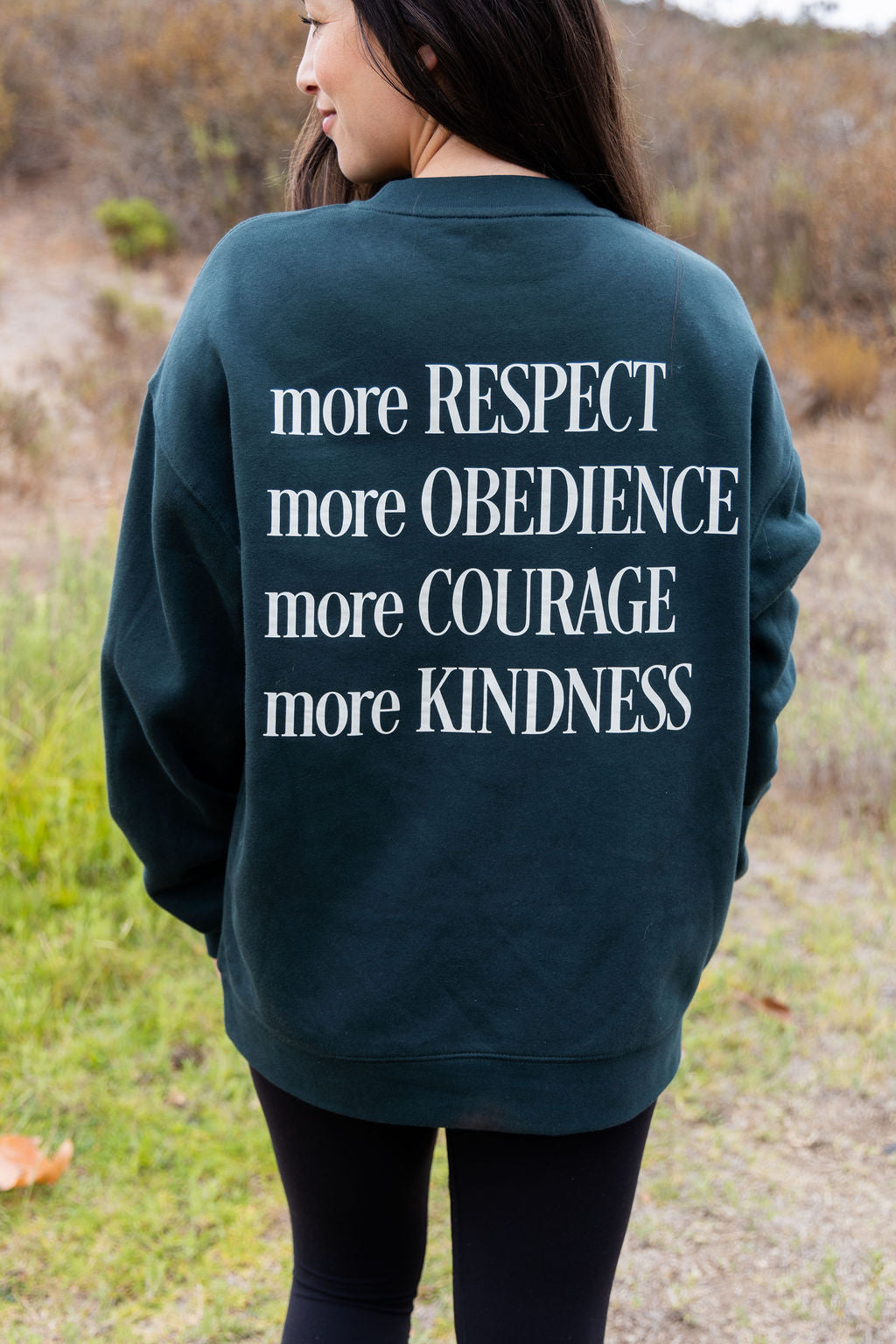 Raising Rock Values Sweatshirt - Pine Green