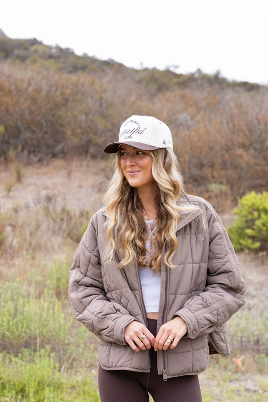 Make America Respectful Again Hat - Brown