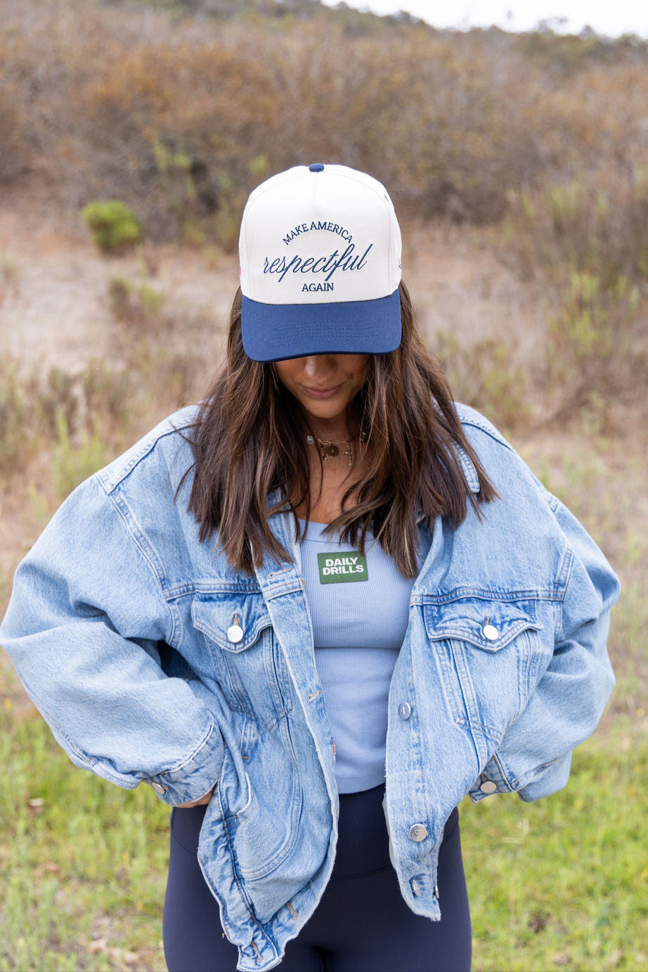 Make America Respectful Again Hat - Navy