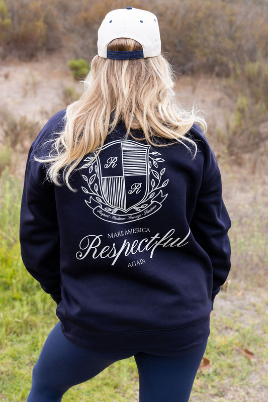 Make America Respectful Again Sweatshirt - Ink Blue