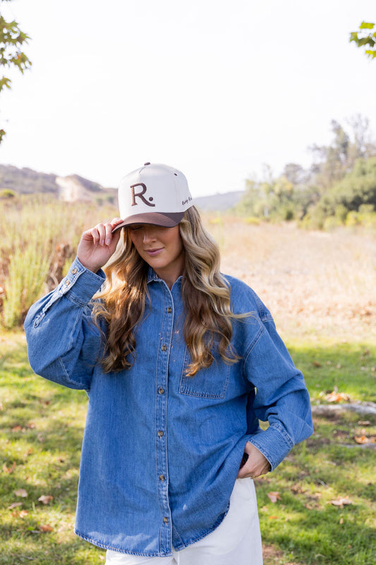 Raising Rock Branded Hat - Brown