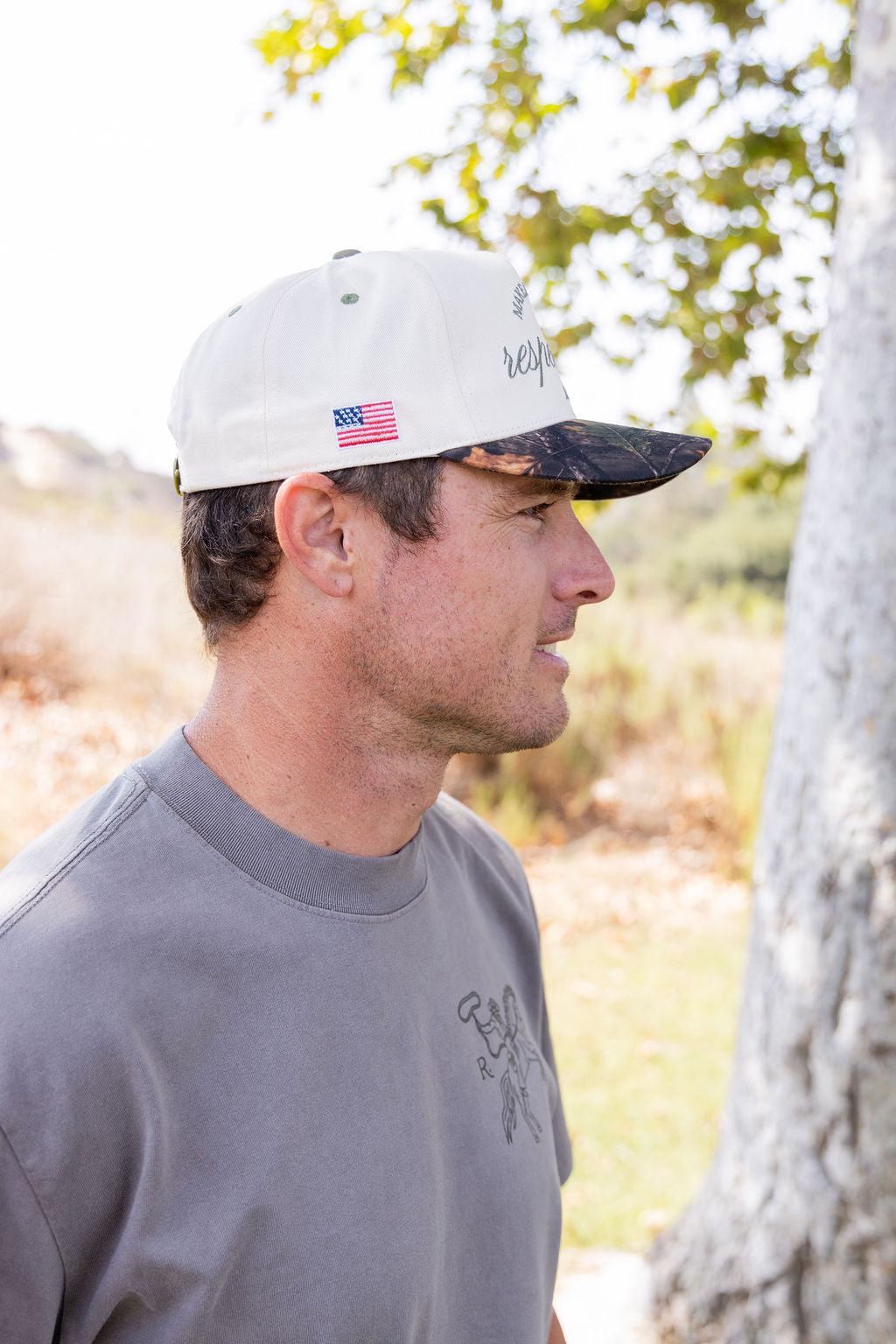 Make America Respectful Again Hat - Hunter Camo