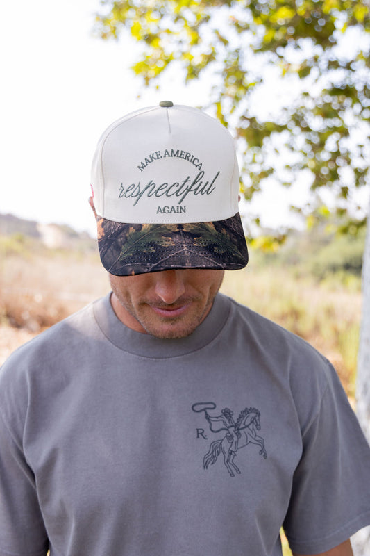 Make America Respectful Again Hat - Hunter Camo
