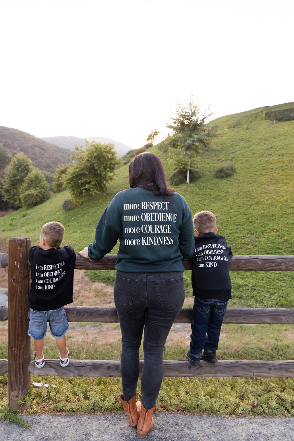 Raising Rock Values Sweatshirt - Pine Green