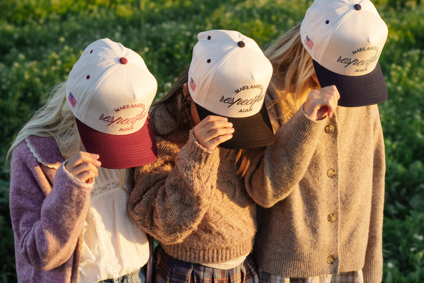 Make America Respectful Again Hat - Burgundy