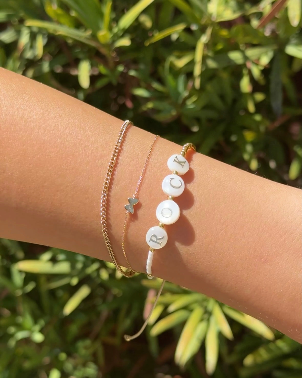 ROCK Beaded Bracelet